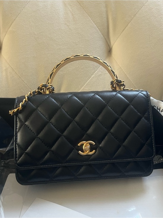 CHANEL Handbags - Chanel Top Handle WOC crossbody